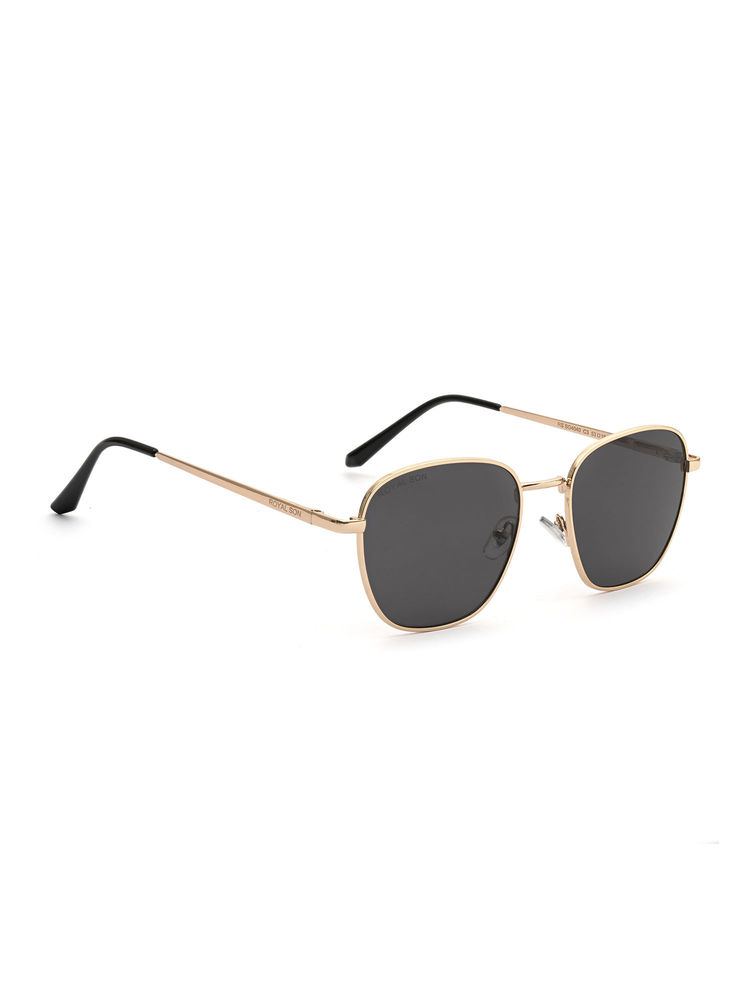 ROYAL SON Cooling Uv Protection Square Sunglasses for Men & Women - Sg-Rs4040-C3 (52)-image-21