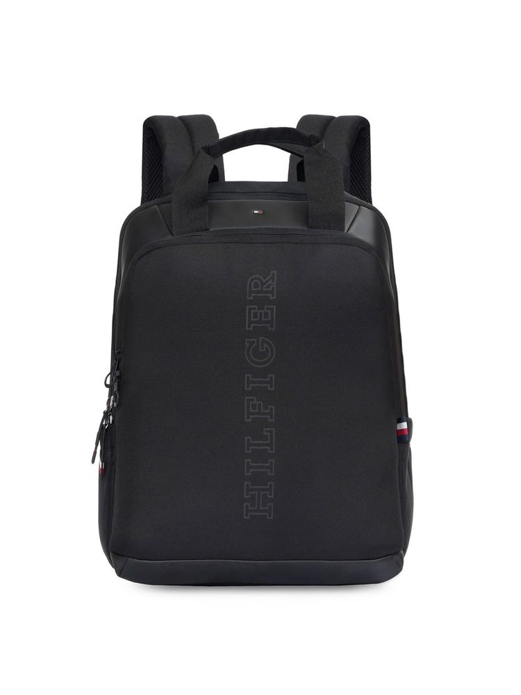 tommy hilfiger accessories Tommy Hilfiger Unisex Hornet Laptop Backpack - Black-picture-24