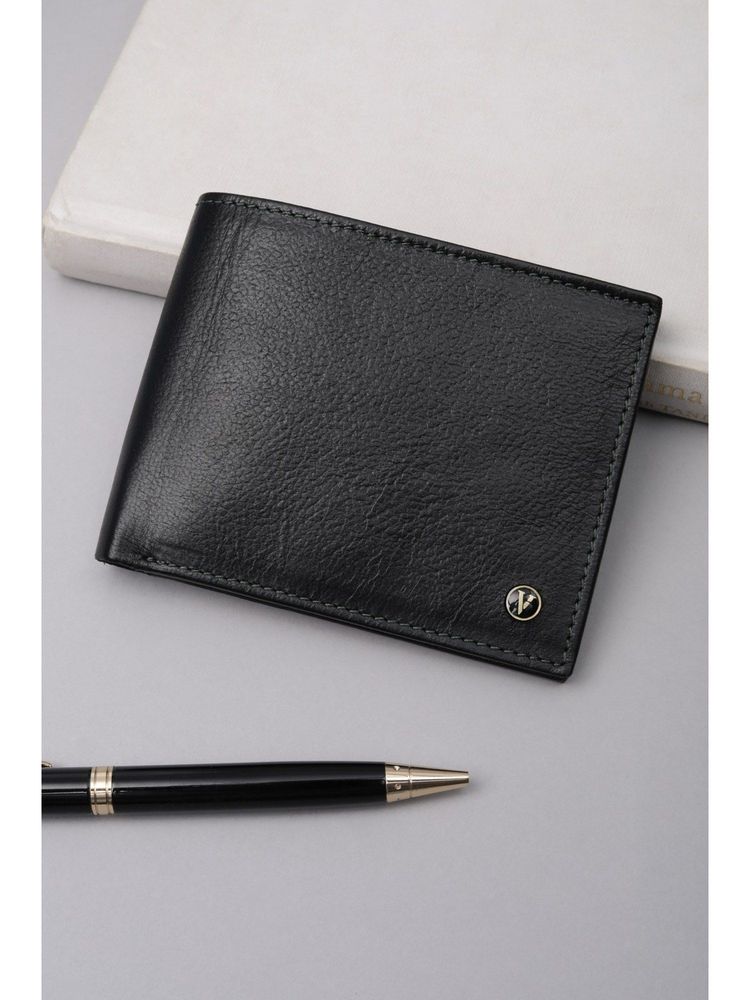 Van Heusen Men Black Genuine Leather Wallet-picture-14