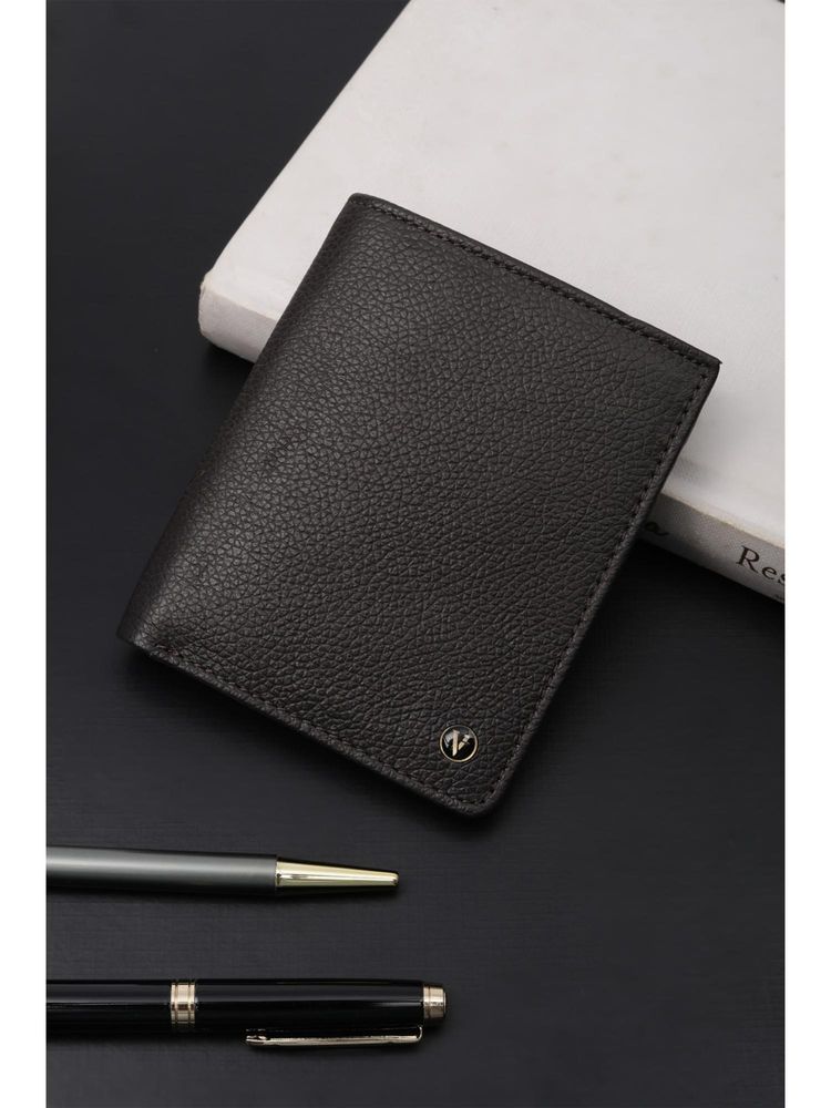 Van Heusen Men Brown Genuine Leather Wallet-picture-28