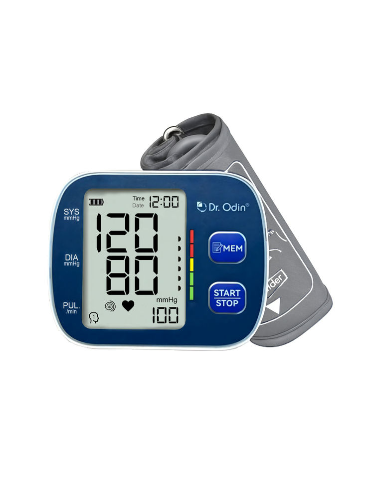 Dr. Odin OBP106 Digital BP Machine With Large Display, Cuff, Dual Memory & Battery Powered-picture-17