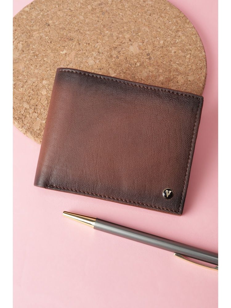Van Heusen Men Brown Genuine Leather Wallet-picture-25
