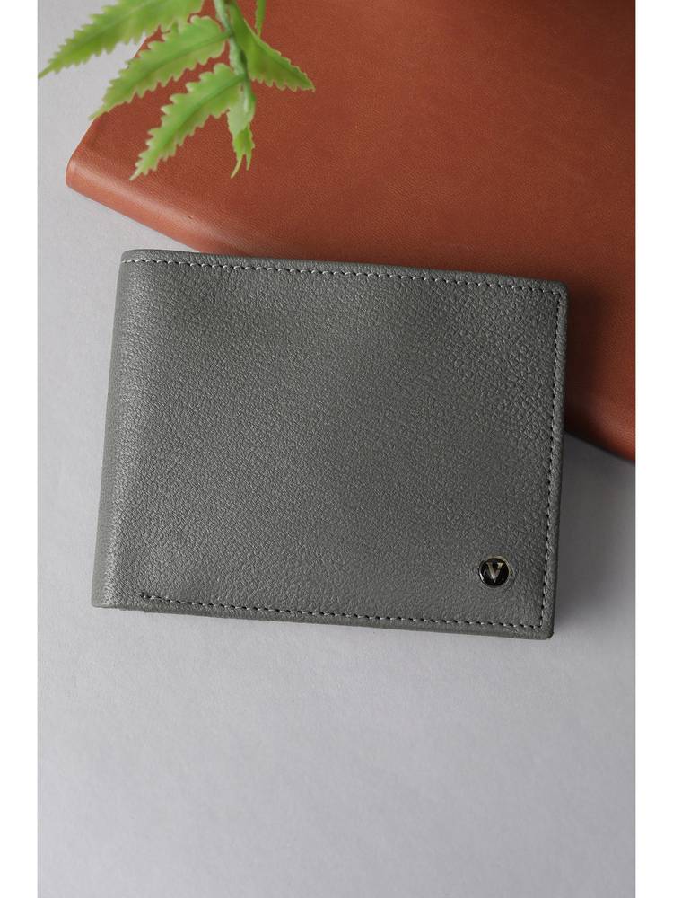 Van Heusen Men Grey Genuine Leather Wallet-picture-18