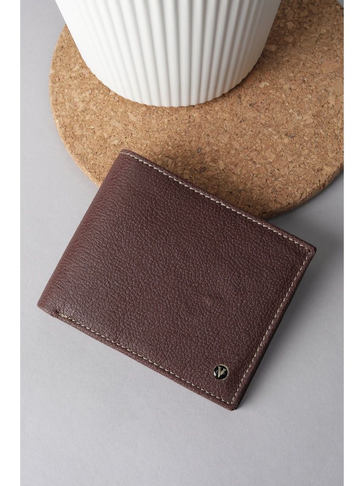 Van Heusen Men Maroon Genuine Leather Wallet-picture-13