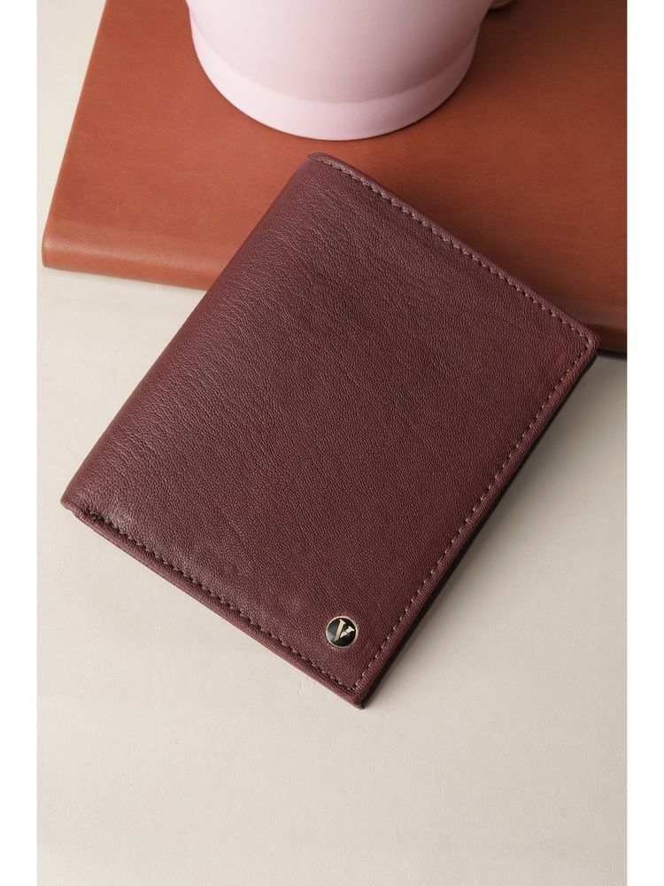 Van Heusen Men Maroon Genuine Leather Wallet-picture-21