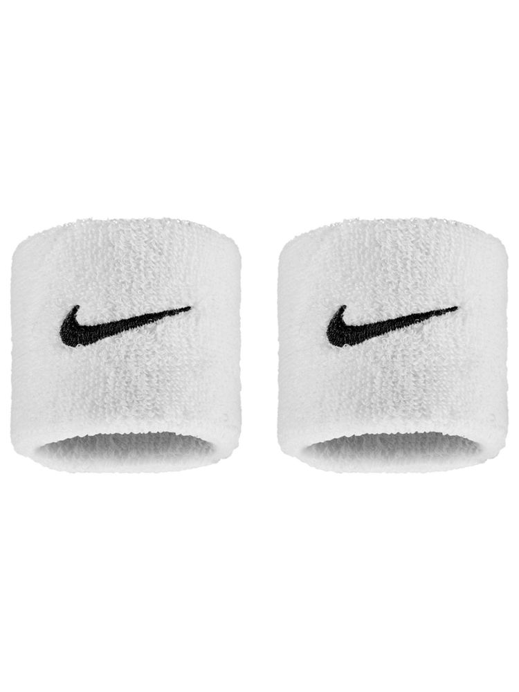 Nike Swoosh Classic Wristbands - White (Pack of 2)-image-5
