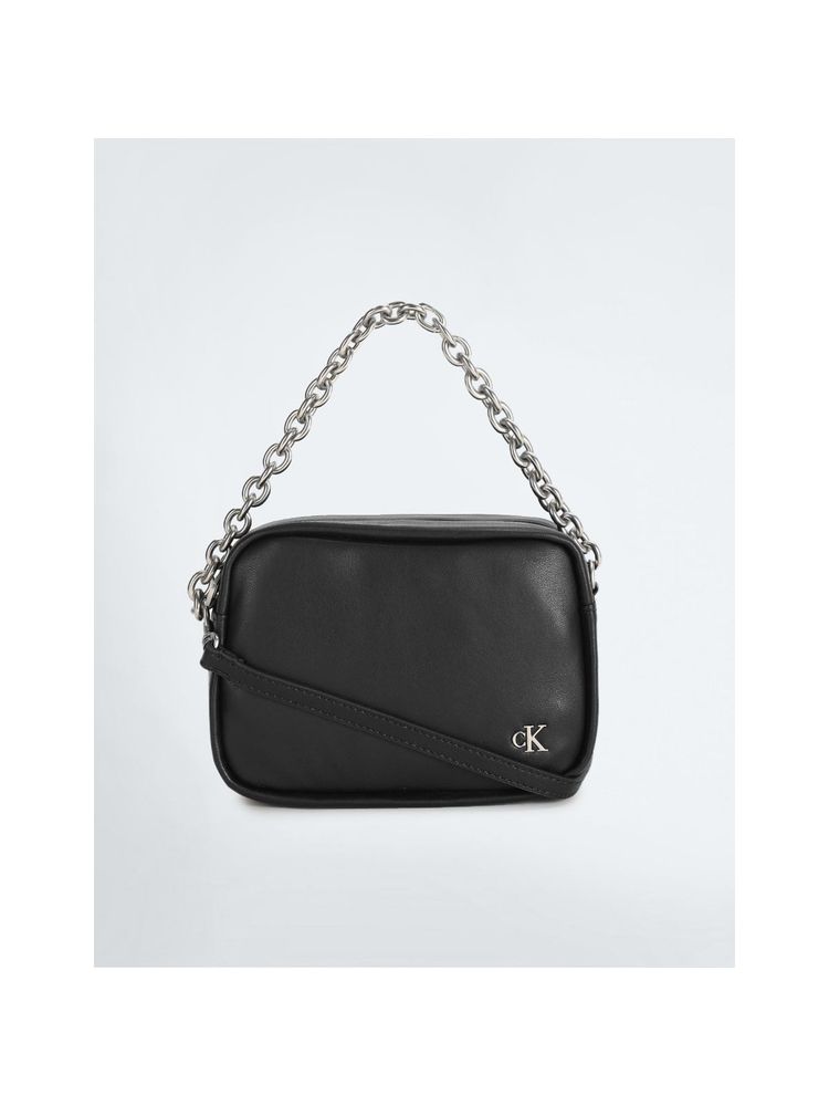 calvin klein fashion Calvin Klein Black Micro Mono Chain Handbag with Detachable Strap (Set of 2)-picture-14