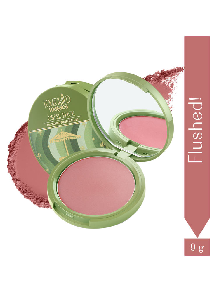 LoveChild Masaba Mattifying Powder Blush-picture-27
