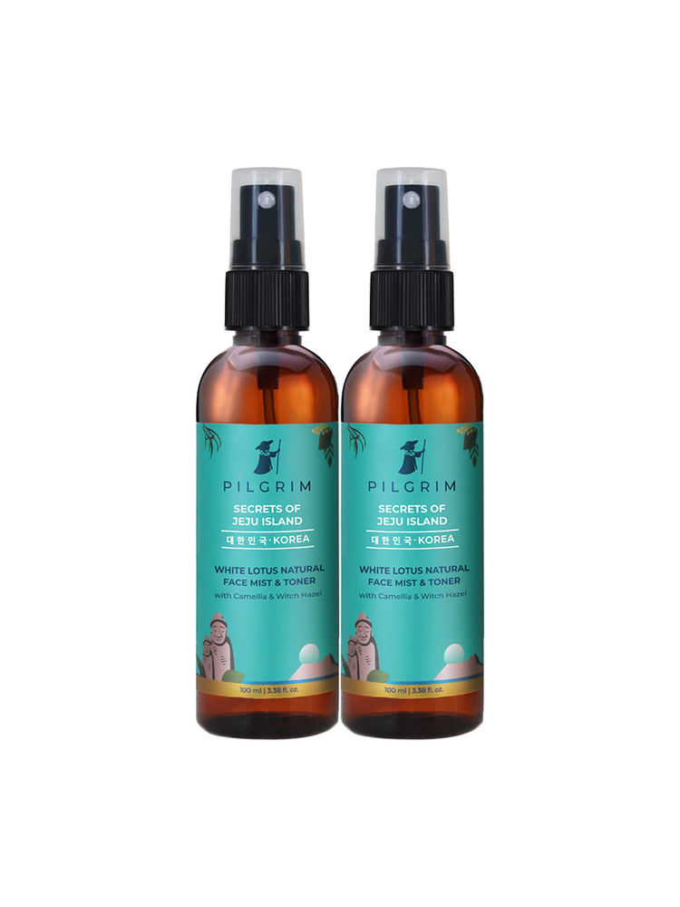 Pilgrim White Lotus Natural Face Mist & Toner - Pack of 2