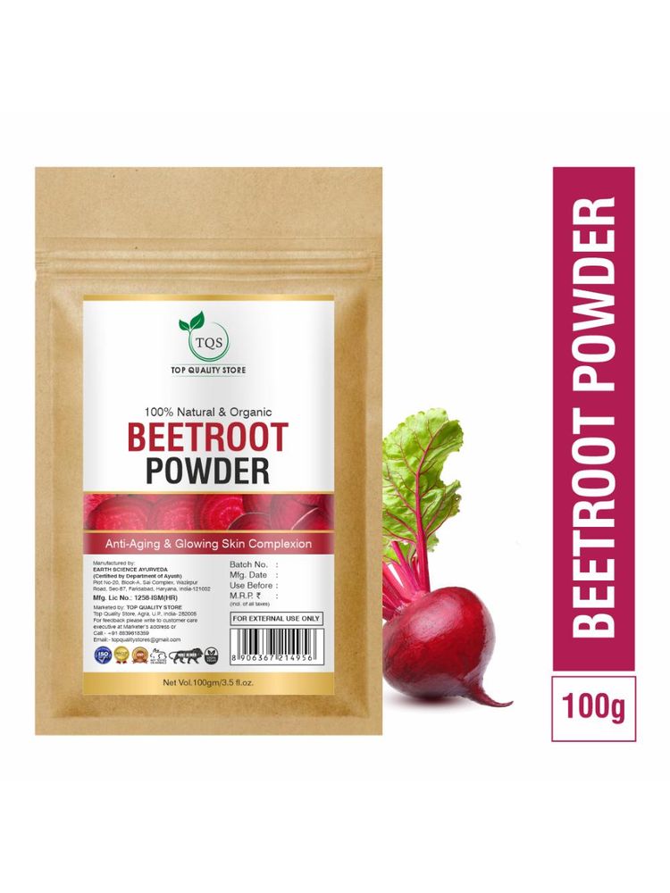 Tqs 100% Natural Beetroot Powder Pure & Organic For Face, Hair Skin & Lip Balm No Additives-picture-19