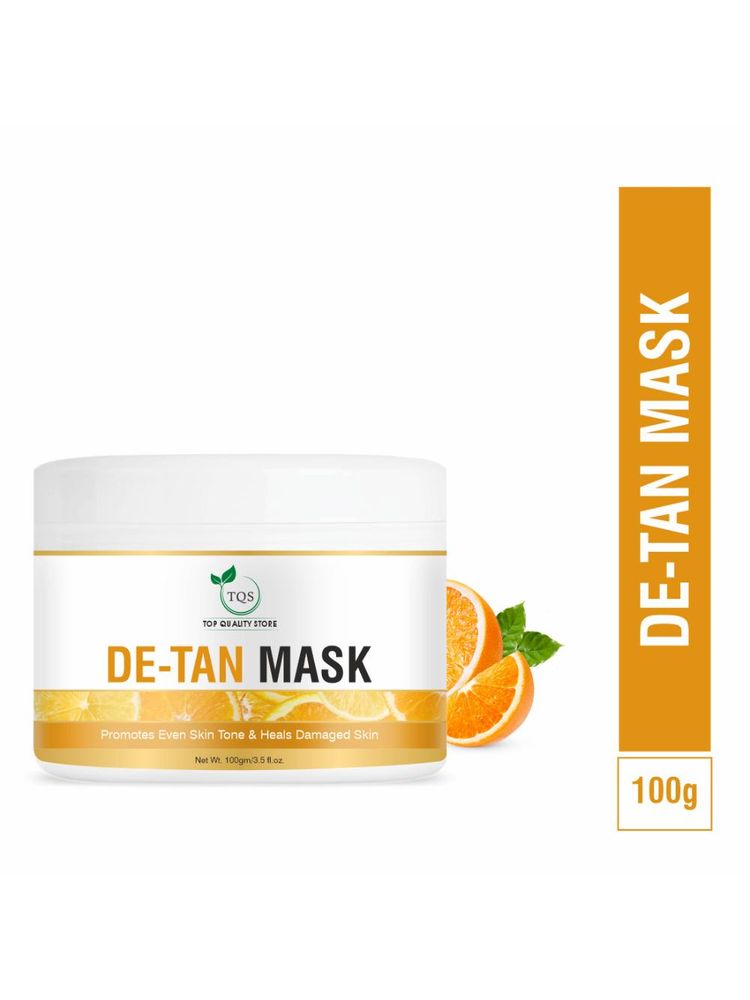 Tqs De Tan Face Mask For For Blackhead & Tan Removal, Glowing Skin-picture-11