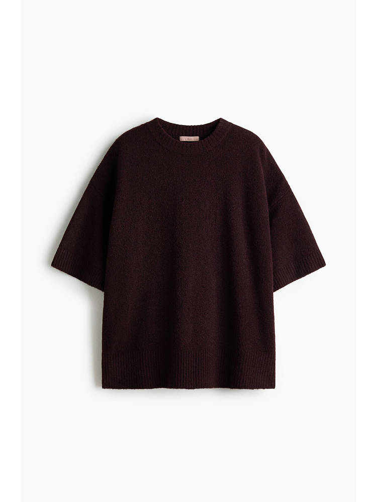 H&M Women Red Knitted T-shirt-picture-38