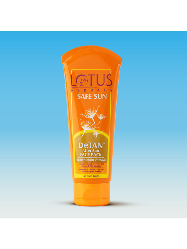 Lotus Herbals Safe Sun Detan After-Sun Face Pack