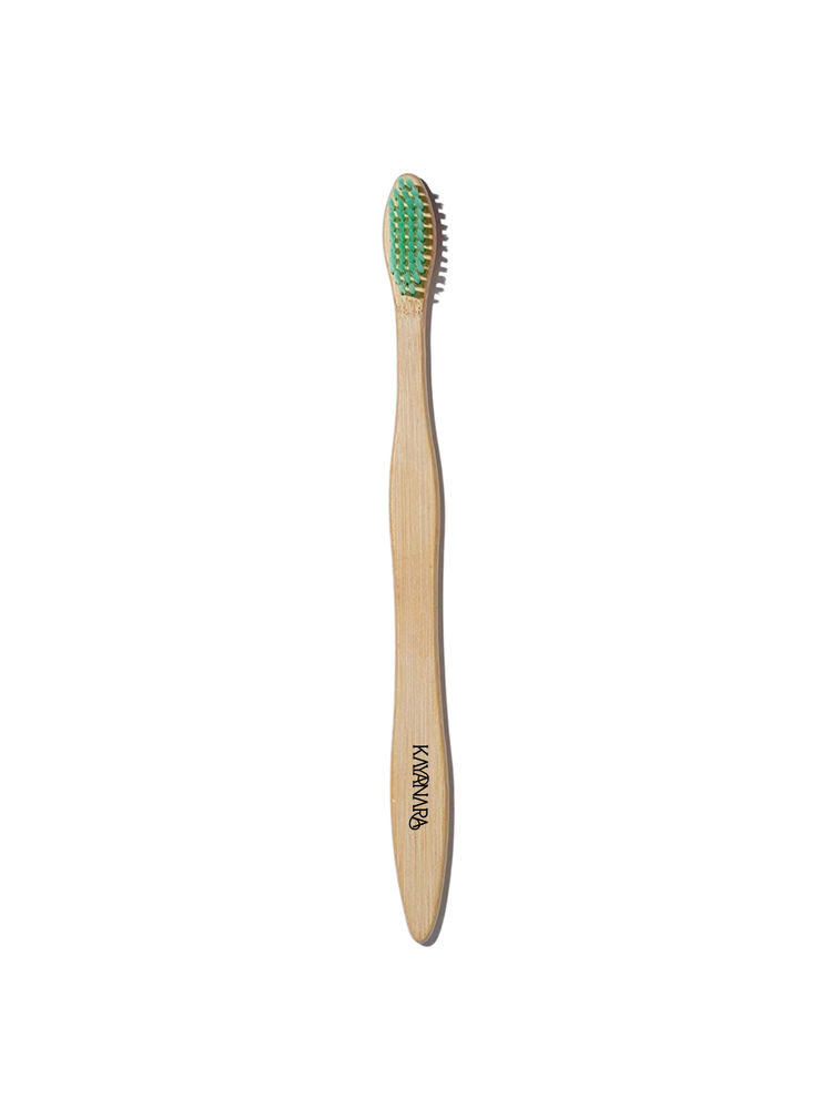 Kayanara Natural Bamboo Bristles Toothbrush - Green-picture-23