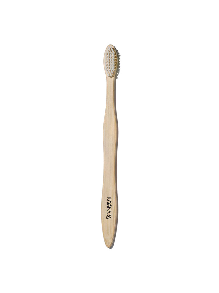 Kayanara Natural Bamboo Bristles Toothbrush - White-picture-18