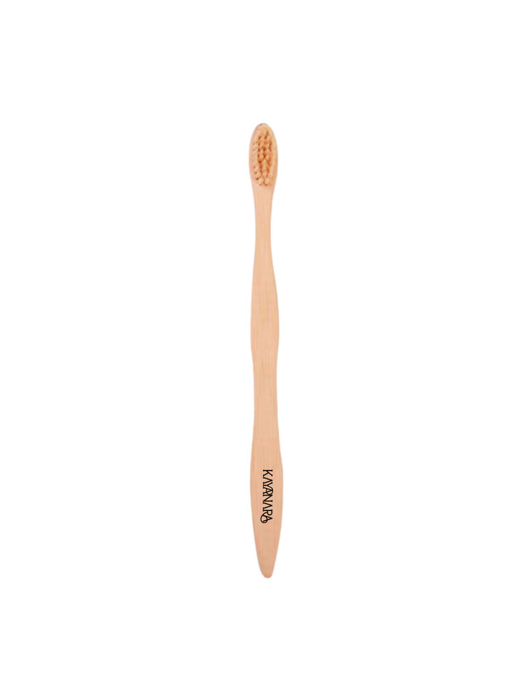 Kayanara Natural Bamboo Bristles Toothbrush - Beige-picture-26