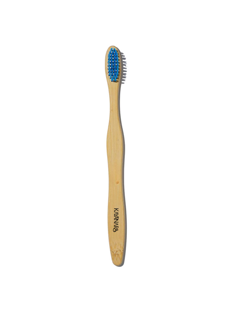 Kayanara Natural Bamboo Bristles Toothbrush - Blue-image-47