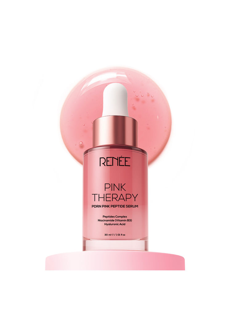 renee cosmetics RENEE Pink Therapy PDRN Pink Peptide Serum For Radiant Skin, Hydrating, Hyaluronic Acid Infused-picture-3
