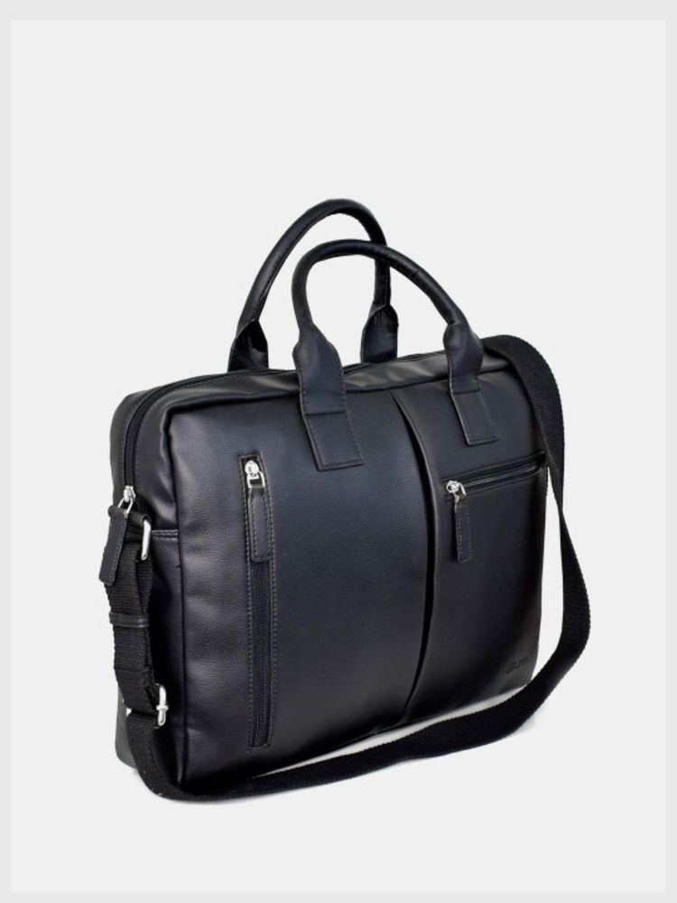 Swiss Military Unisex PU Laptop Bag - Black-picture-32