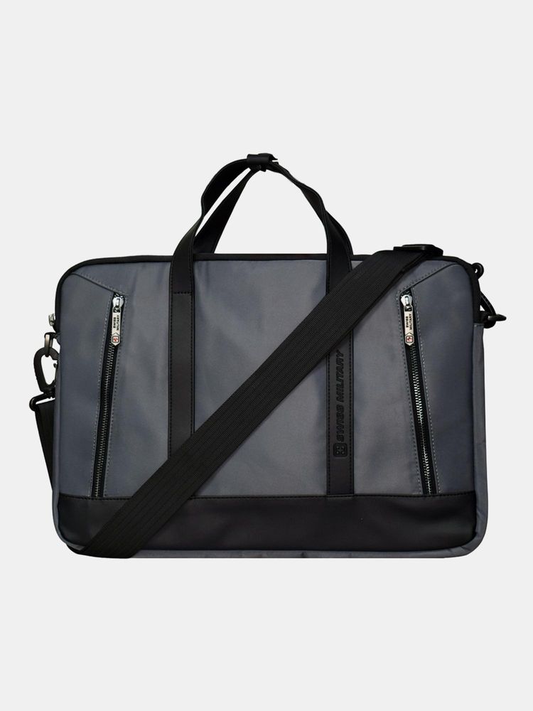 Swiss Military Unisex Laptop Bag - Grey-picture-33
