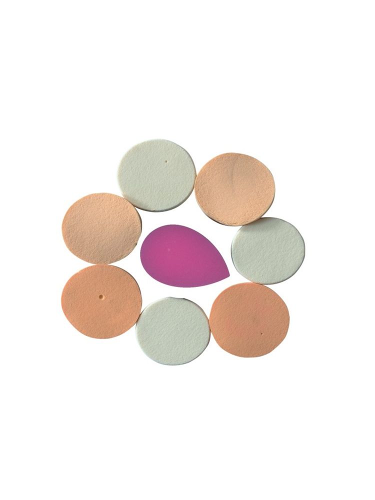 Babila Foundation Sponge & Blender Mix (Set Of 8Pcs.)(1 Pieces)- Color May Vary-image-16