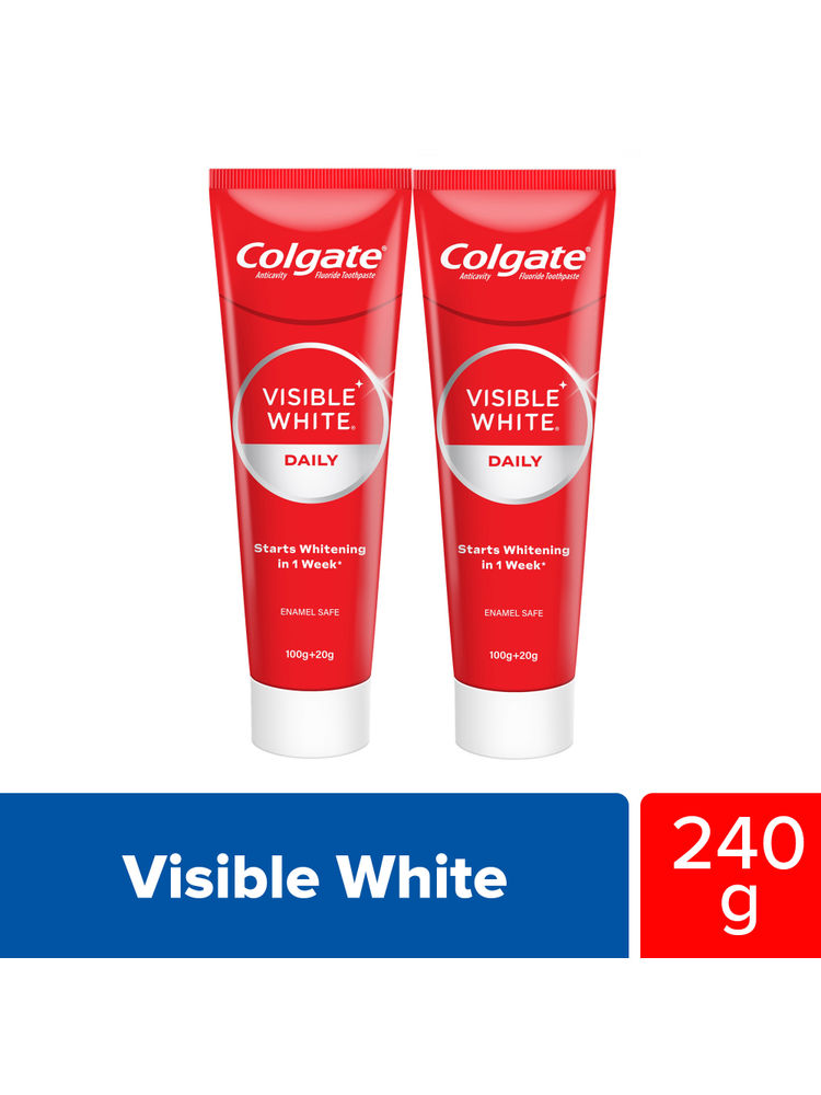 Colgate Visible White Toothpaste Teeth Whitening Saver Pack-picture-16