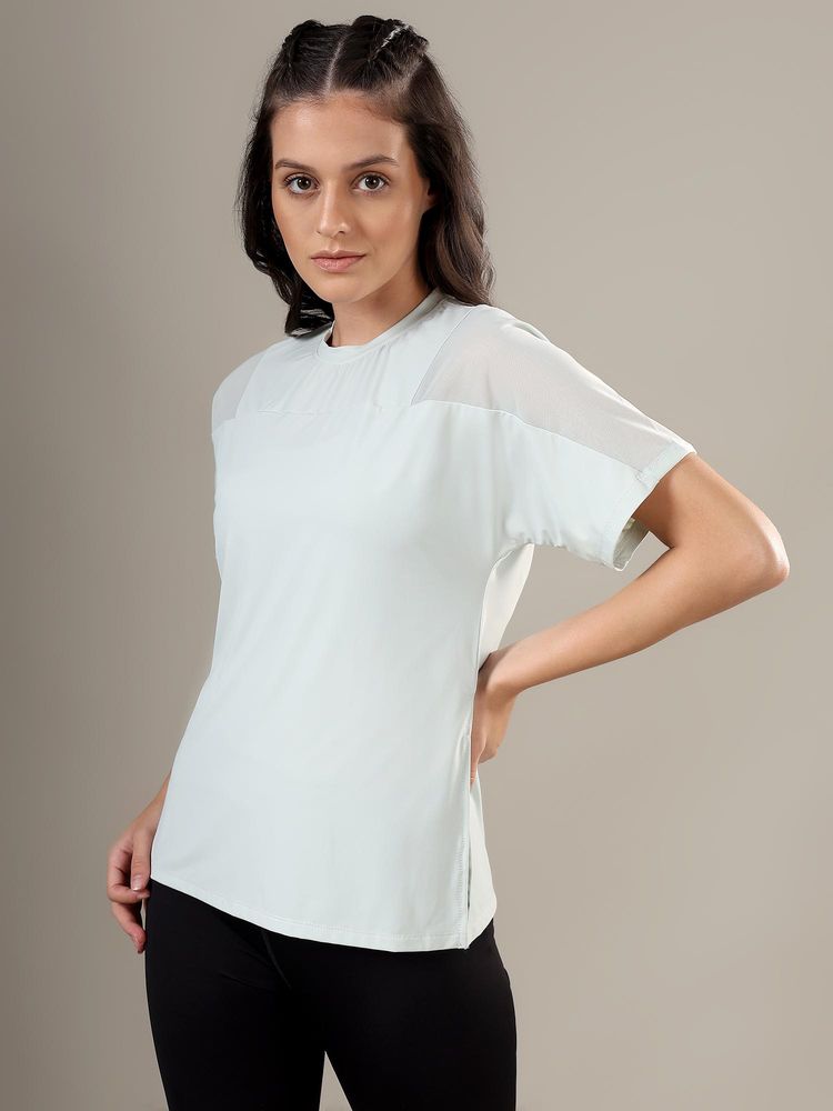 Fitkin Green Solid Comfortable Top-picture-12