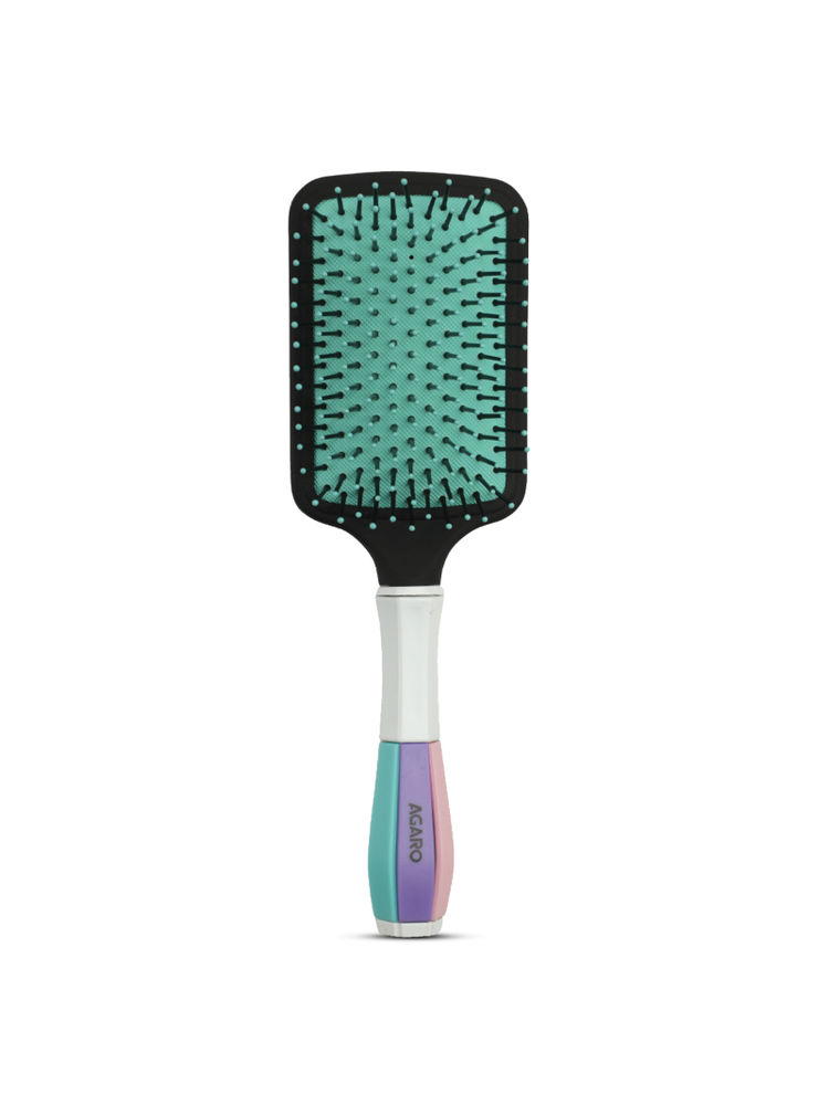 Agaro Classic Paddle Hair Brush - Nylon Bristles