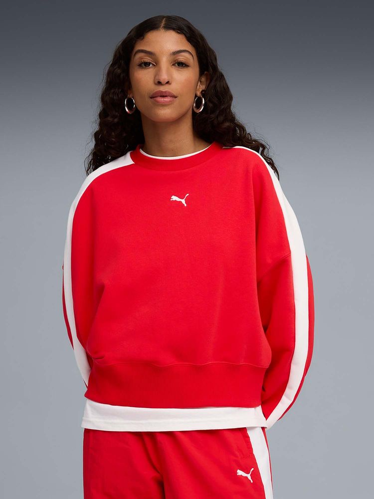 Puma T7 Over-Oversized Women's Crew Sweatshirt-picture-14