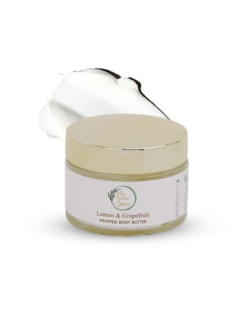 My Green Space Lemon Grapefruit Body Butter, Deep Moisturizing, Brightening & Nourishing Cream-picture-19