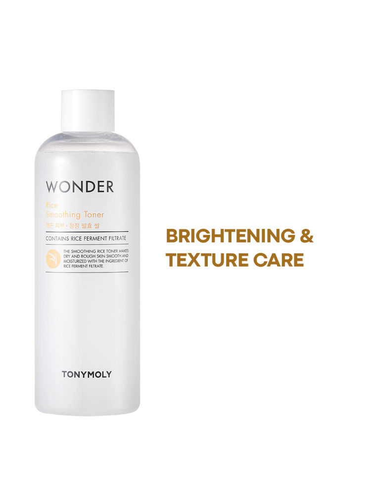 TONYMOLY Korean Wonder Rice Smoothing Toner-Hydrates, Brightens, Clarifies Dry & Combination Skin