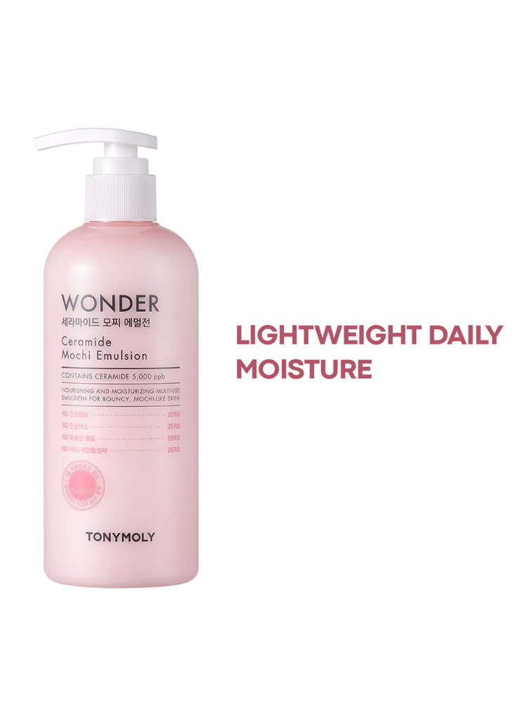TONYMOLY Korean Wonder Ceramide Mochi Emulsion-Hydrates, Nourishes & Repairs Dry, Weak Skin-picture-13