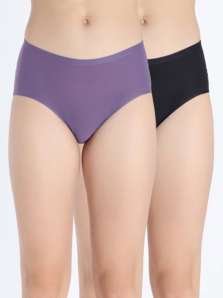 Zivame No Vpl Flex Fit Full Coverage Hipster Panty - Multicolor-picture-13