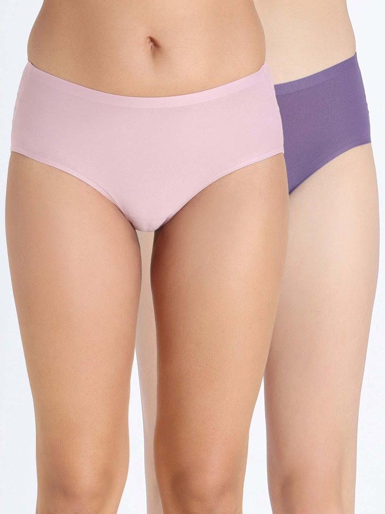 Zivame No Vpl Flex Fit Full Coverage Hipster Panty - Multicolor-picture-11