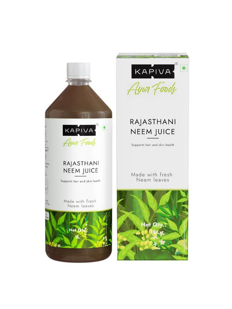 Kapiva Neem Juice Made with Rajasthani Neem, helps Boost Immunity and Fight Infections