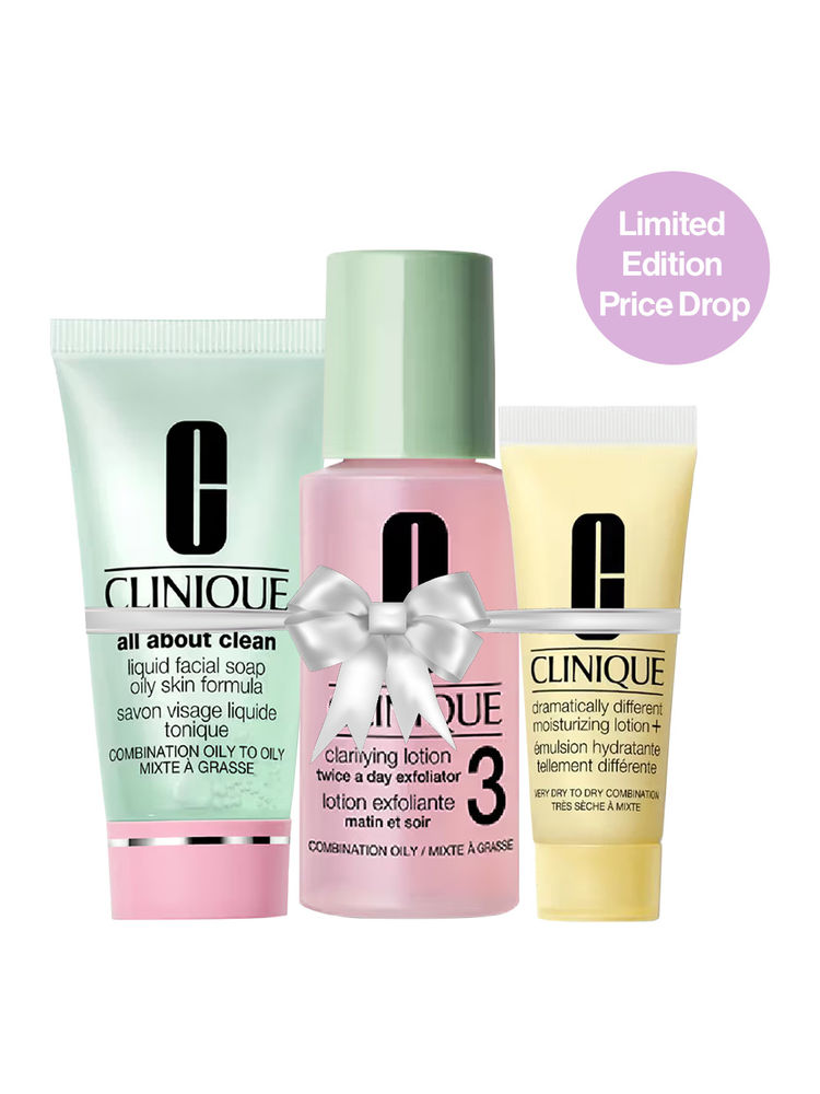 Clinique 3-Step Daily Skincare Essentials for Combination to Oily Skin-picture-25