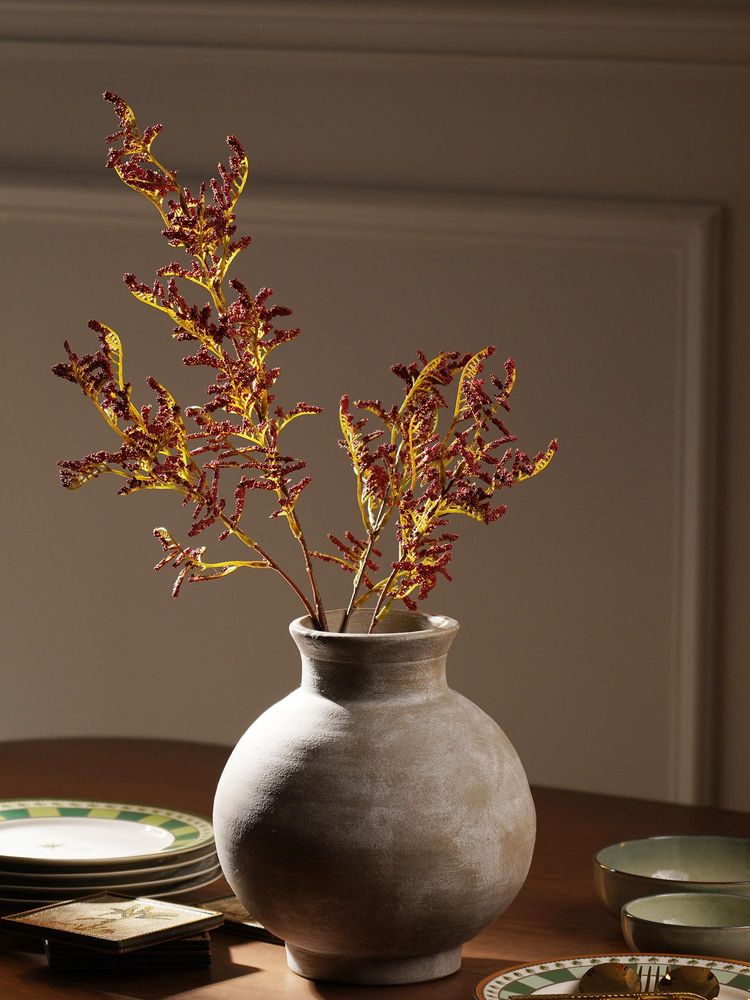 Pure Home + Living Orange Statice Artificial Flower-image-13