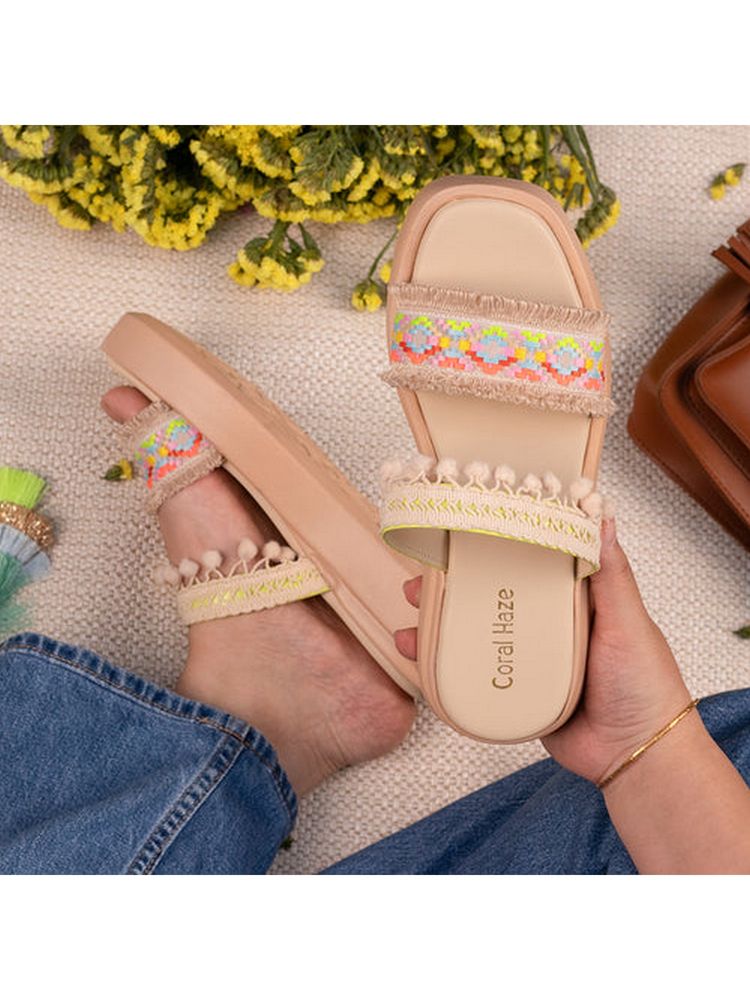 Coral Haze Lush Ivory Sandals-image-45