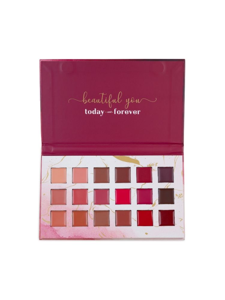 Aflairza Velvet Luxe 18-Shade Lip Palette-picture-16