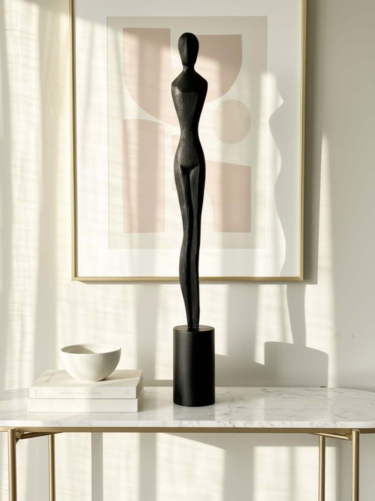 Mason Home Black Handcrafted Florence Sculpture-picture-25