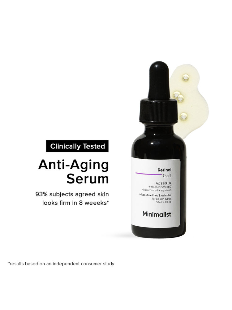 Minimalist Retinol 0.3% Face Serum