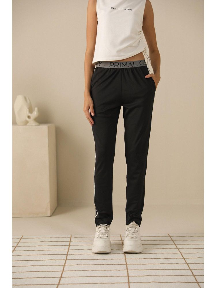 PRIMAL GRAY Elasticated Waistband Active Wear Track Pant-picture-21
