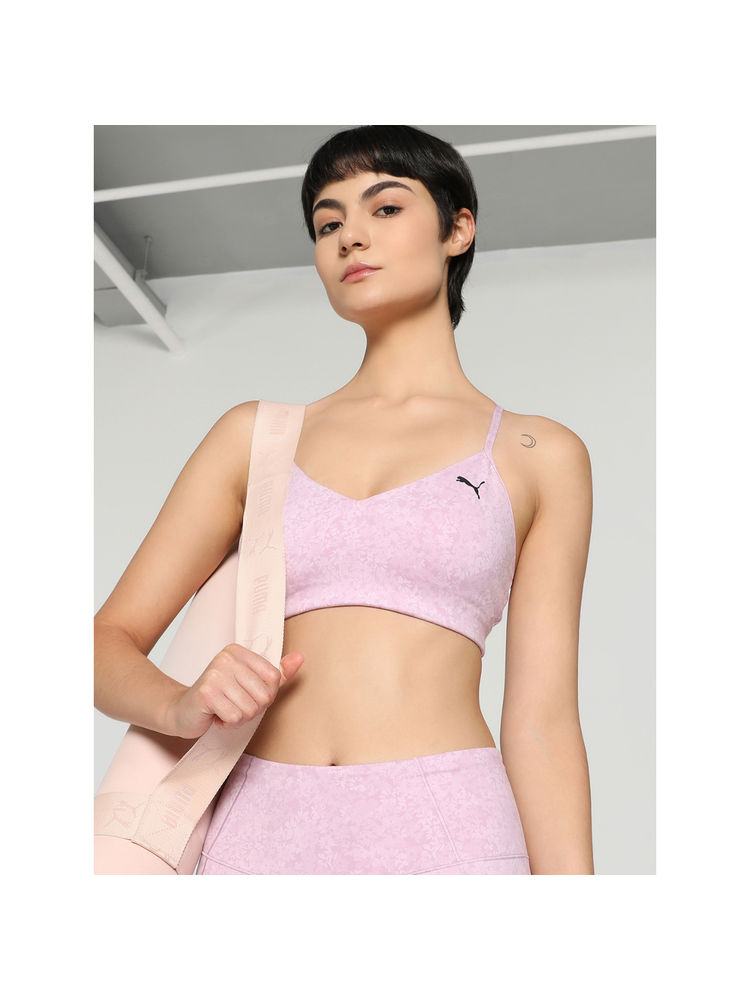 Puma MOVE YOGINI Womens Purple Sports Bra-picture-29