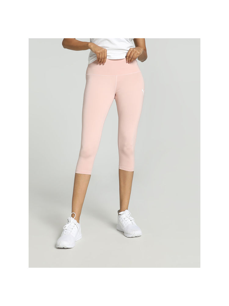 Puma Essentials 3/4 th Womens Pink Tights-picture-42