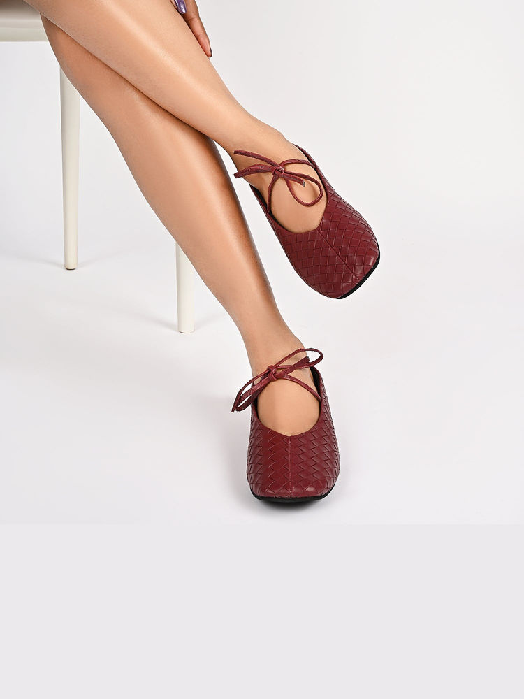 SKO Daphne Maroon Ballerina-picture-49