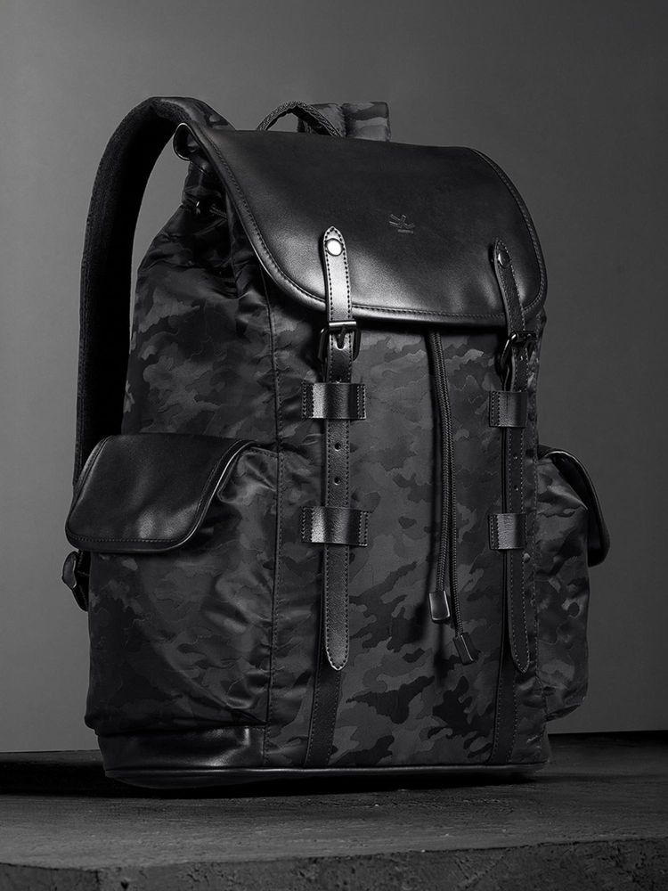 WROGN Tonal Camo Backpack - Black-picture-22