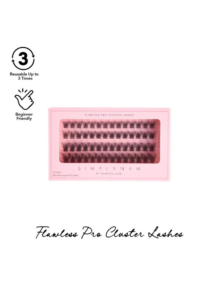 Simply Nam Flawless Pro Cluster Lashes, Reuseable, Zero Clumping-picture-23