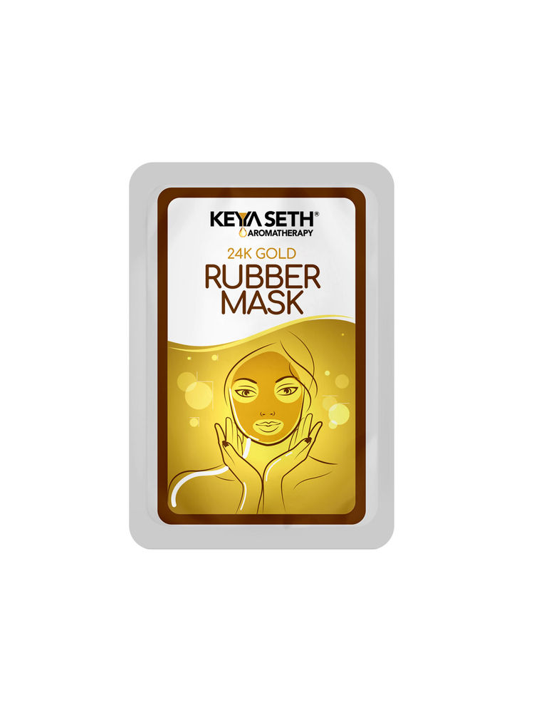 keya seth aromatherapy Keya Seth Aromatherapy, 24k Gold Rubber Facial Mask For Brightening & Whitening-picture-41