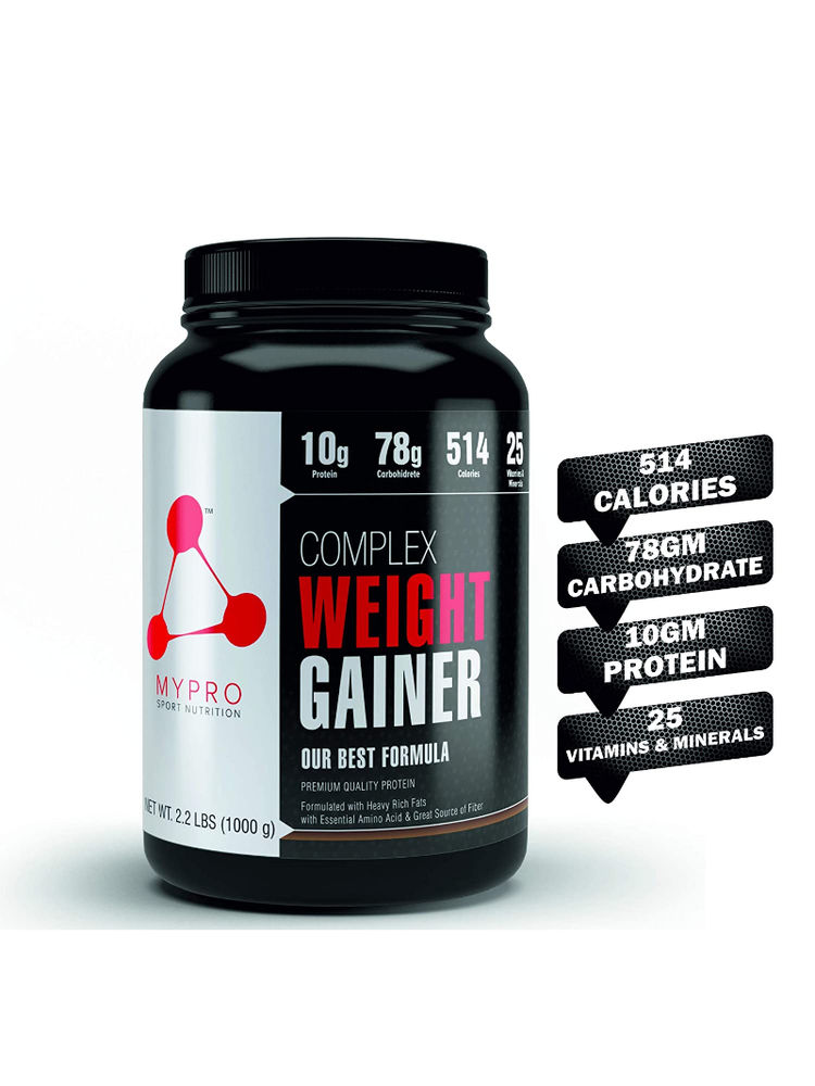 MYPRO SPORT NUTRITION Complex Weight Gainer Advanced High Protein Supplement Powder-picture-24