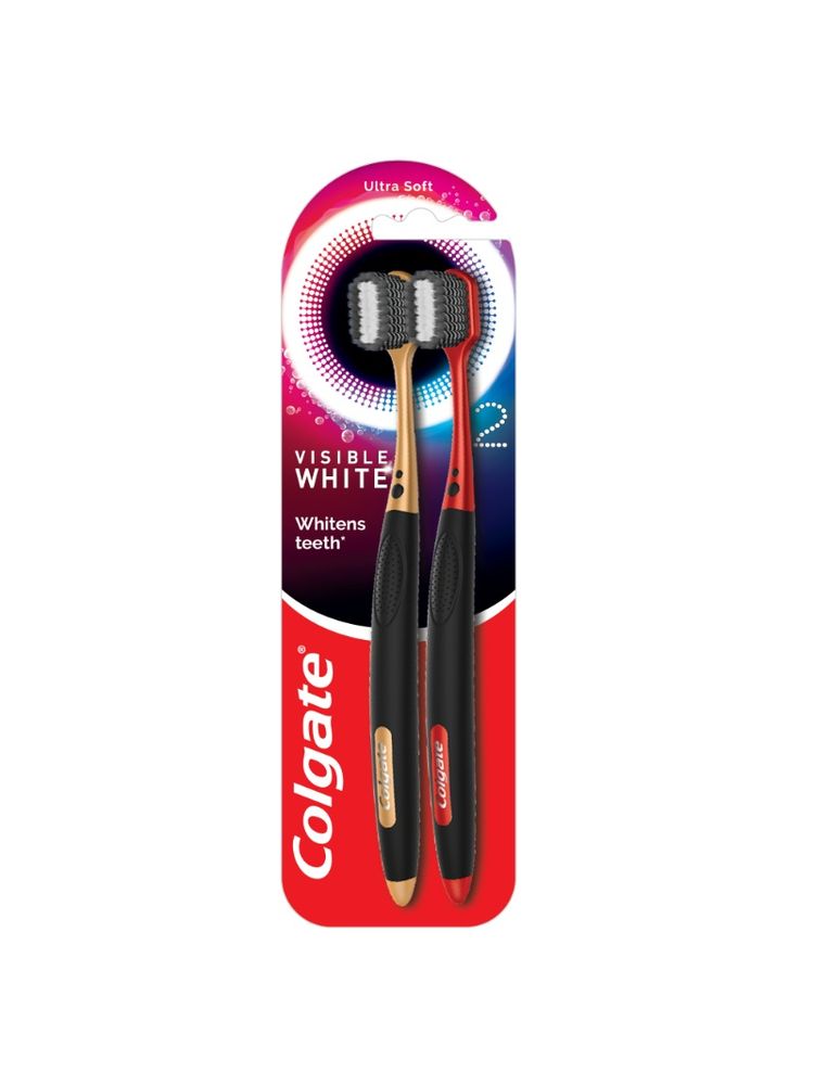 Colgate Visible White O2 Toothbrush - Ultra Soft